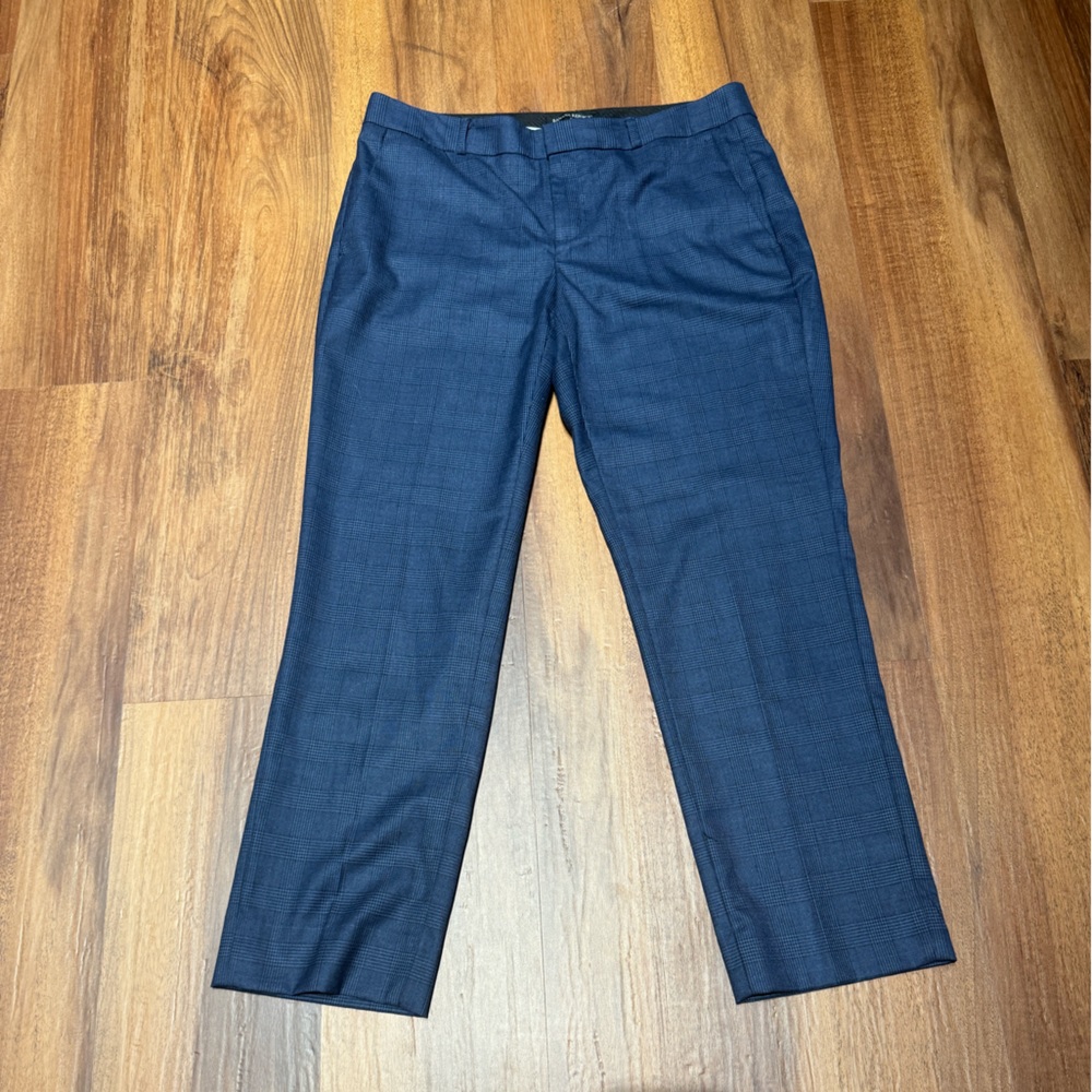 Banana republic blue ankle trousers